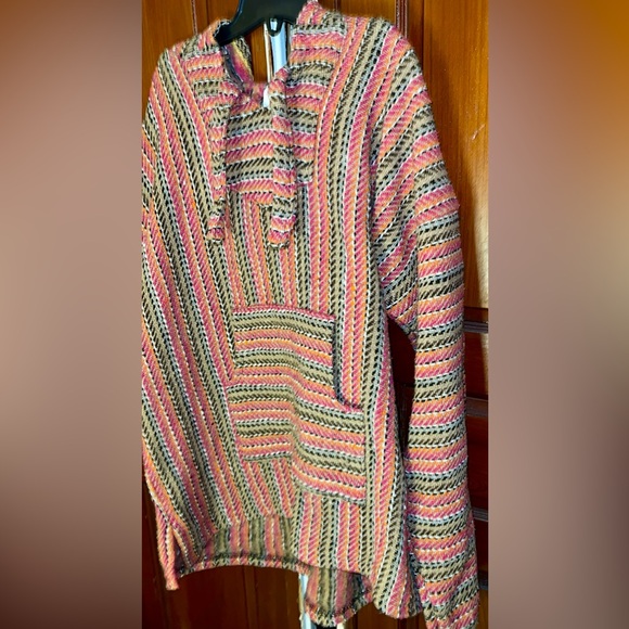 Unisex El Paso Saddle Blanket Hooded Top. Size XL - Picture 2 of 7